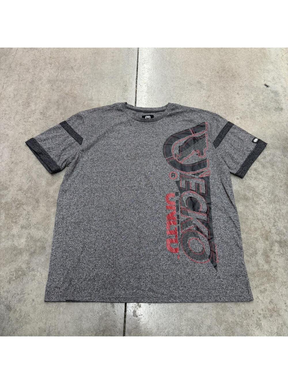 vintage ecko unltd grey rhino big logo shirt size xxl